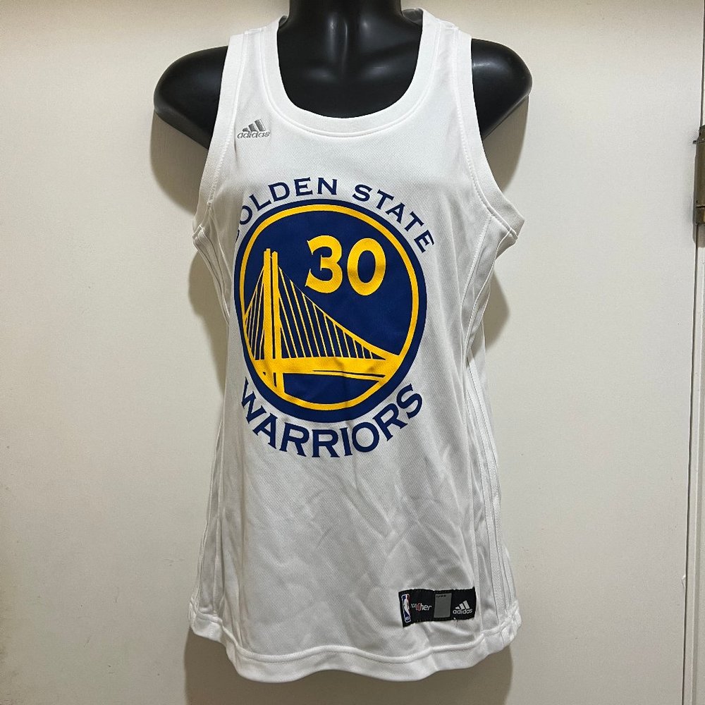Steph Curry #30 Women Jersey Golden State Warriors Adidas 4her -New missing Tag